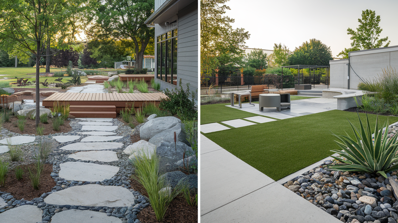 Natural vs. Artificial Materials in Landscape Design: Which is Better for the Environment