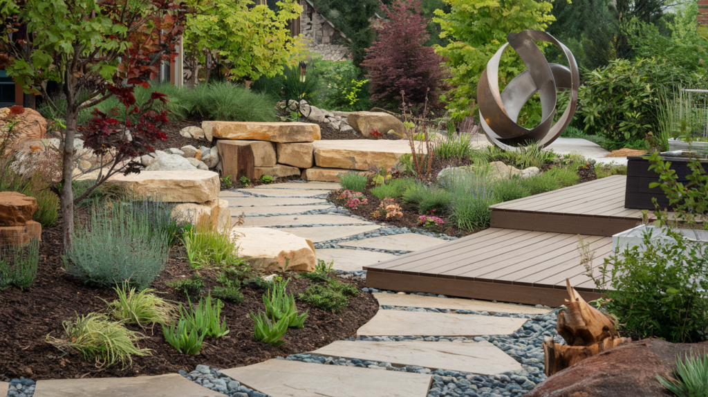 Landscape Design Trends for 2025: Balancing Aesthetics and Sustainability