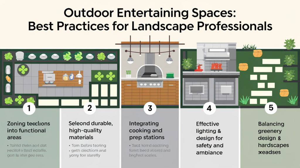 Outdoor Entertaining Spaces: Best Practices for Landscape Professionals